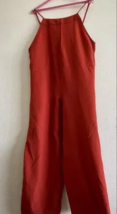 【DouDou】オールインワン　キャミ　オレンジのサムネイル