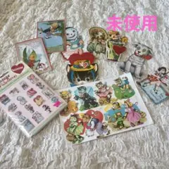 未使用　ドイツ　クロモス　ヴィンテージ　ステッカー　Valentine他セットのサムネイル