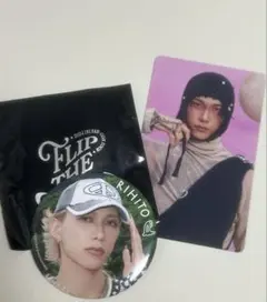 INI 池崎理人 缶バッジ　トレカ