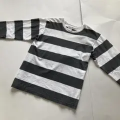agnès b. ストライプ 長袖カットソー 12 ans