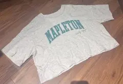 MAPLETON ロゴ 半袖 Tシャツ グレー Mサイズのサムネイル
