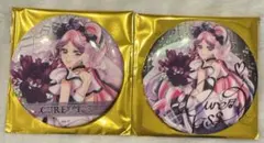 【匿名配送】プリキュア　キミプリ　感謝祭　缶バッジ　キッス　2点