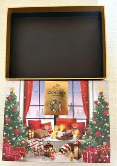 GODIVA クリスマスデザイン 空き箱 2025