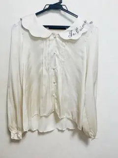 フィント Fi.n.t スカラップカラー シフォン ブラウスのサムネイル