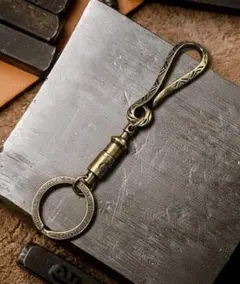 真鍮RRL キーフック キーホルダー ブラス 真鍮 ヴィンテージ ビンテージ