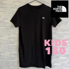THE NORTH FACE ノース Tシャツ ワンピース ブラック 150のサムネイル
