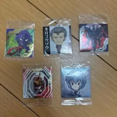 エヴァンゲリオン ウエハースシール　5個セット