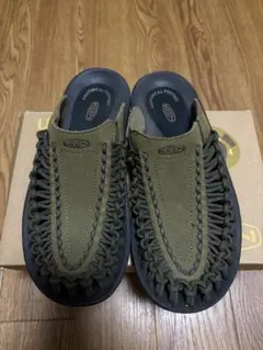 KEEN UNEEK SLIDE ブラック メンズ サンダル27センチ 新品 - メルカリ