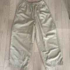 FREAK'S STORE ライトグリーン ワイドパンツ