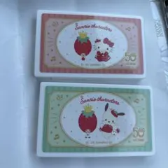 サンリオ　食玩　ラブレッツ2 いちご新聞 ポチャッコ　キティー