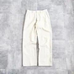 90s J CREW ジェイクルー イタリア製 生成り コットン リネンパンツのサムネイル