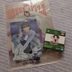 Mr. GREEN APPLE クリアファイル　アクリルペンスタンド　一番くじ