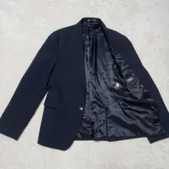 美品　ZARA ザラ　テラードジャケット　ネイビー　紺ブレ　EUR46