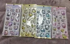 ちいかわ　ウォーターインシール　4種セット　うさぎ　ハチワレ　モモンガ