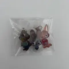 ズートピア2 めじるしアクセサリー ガチャ ニック ジュディ ニブルス