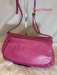 Paul Smith☆NEWジップポケット レザーハンドバック☆グレージュ 