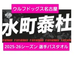 新品★水町泰杜 選手 選手バスタオル ウルフドッグス名古屋のサムネイル