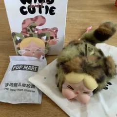 POP MART CRY BABY 野生の猫耳ぬいぐるみ