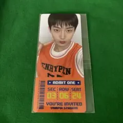 ENHYPEN WORLD ソヌ 14万ウォン購入特典 チケット クラブスポーツ