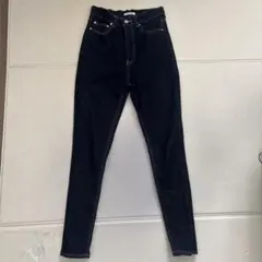 SLY JEANS スキニーデニム ダークブルー