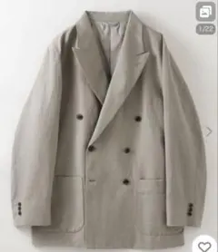 Steven Alan W/LI ダブルブレステッド 6B ジャケット Sサイズ