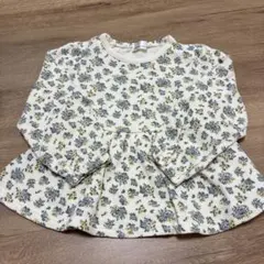 バースデイ 長袖 カットソー 花柄 95cm