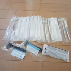 使い捨て ホテルアメニティ歯ブラシ16本　ひげ剃り3点　まとめ売り