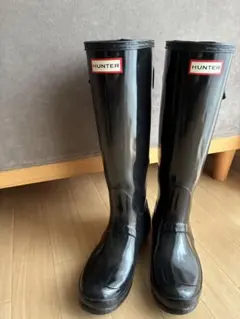 HUNTER ブラック 長靴 UK 4