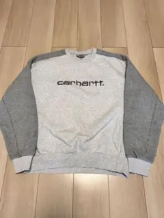 carharttスウェット　白グレー　値下げしました。