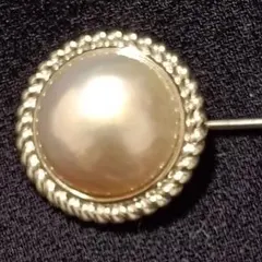 12041 田崎真珠 マベパール リング 径約14.3mm