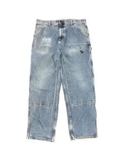 か*り様 Carhartt ダブルニー デニム ペインターパンツ w36 l32 - メルカリ