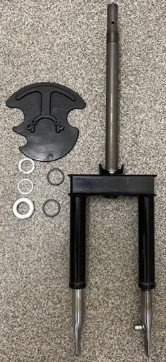 レッツ4バスケット　フロントフォーク　CA43A スズキ　サスペンション レッツ4バスケット フロントフォーク CA43A スズキ サスペンション