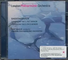 SACD　ショスタコーヴィチ：交響曲第1番／第5番　クルト・マズア　ロンドンpo