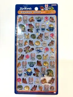 正規品 ズートピア ボンボンドロップシールミニ