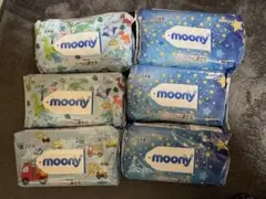 moony トイレに流せるおしりふき 6個セット