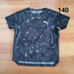 【美品】puma Tシャツ 半袖 140 黒