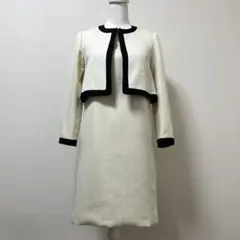 ドレスラボ　スーツ　ワンピーススーツ　ワンピース　ジャケット　ノーカラー　春