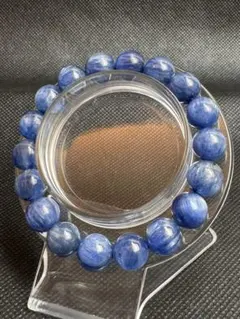 N29【高品質】カイヤナイト内径15.5天然石ブレスレット