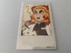 煉獄杏寿郎 WEBSHOPくじ 大正コソコソ噂話 E賞 チェキ風ブロマイド