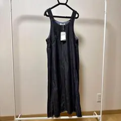 OHLALA デニム ノースリーブ ロングワンピース