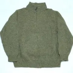 L.L.Bean drivers knitドライバーズニット フルジップ　L