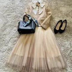 ナチュラルビューティーベーシックLセットアップ卒業式セレモニー入学式