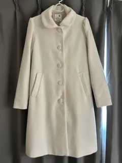 ロングコート 白