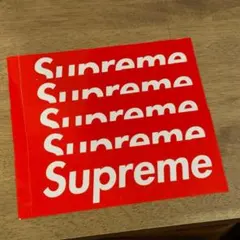 Supreme ステッカー 5枚セット