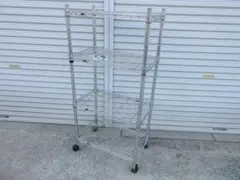 14WA2351SOUTHERN PORT4段スチールラックH126キャスター付