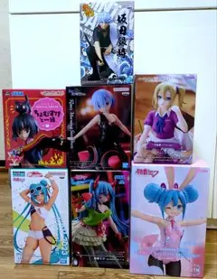 初音ミク他　プライズフィギュア　まとめ売り　7体セット