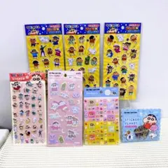 クレヨンしんちゃん シール7種セット【正規品・新品・未開封】