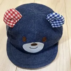 MIKI HOUSE ニット帽 つば付き Mサイズ 50-52cm - メルカリ