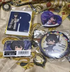 あんスタ　凛月　まるかく缶バッジ　ハートカンバッジ　ナンジャタウンコラボ缶他