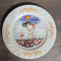 レア】ハローキティ 絵皿 絵画 名画 お皿 プレート ルノワール 飾り皿